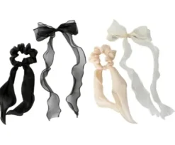 Accessoires* Trisa Fashion Frenchclip mit Schleife und Scrunchie