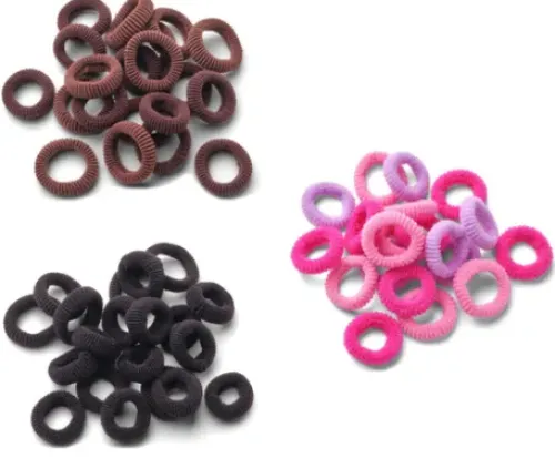 Accessoires* Trisa Frottée Kinder-Haargummis 20 mm