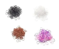 Accessoires* Trisa Mini Rasta-Haargummis 10 mm