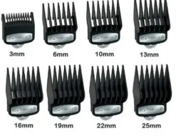 Elektro* Wahl Metall Aufsteckkamm-Set Nr. 1 - 8