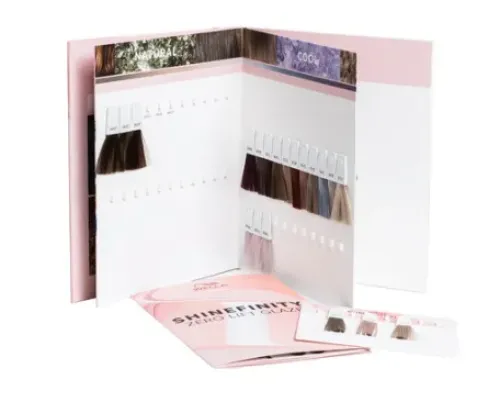 Farbe/blondierung*Wella Shinefinity Color Chart