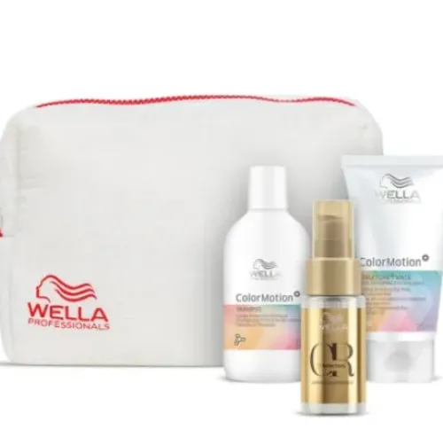 Haarpflege*Wella Travelset ColorMotion+ Shampoo, Mask, Oil