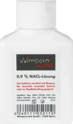 Wimpern / Brauen Profil* Wimpernwelle Physiologische Kochsalzlösung